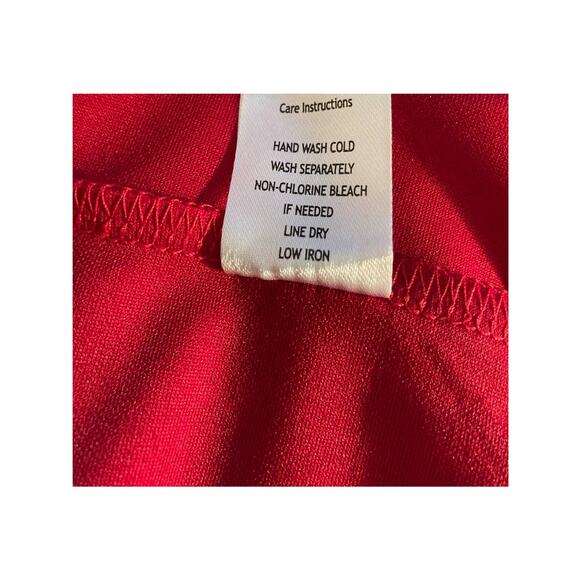 Love Nickie Lew Juniors Emerald Sundae Mermaid Midi Dress XL/Extra Large Red NWT - Picture 5 of 5